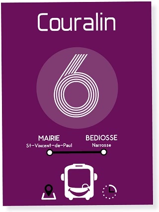 Réseau Couralin ligne 6